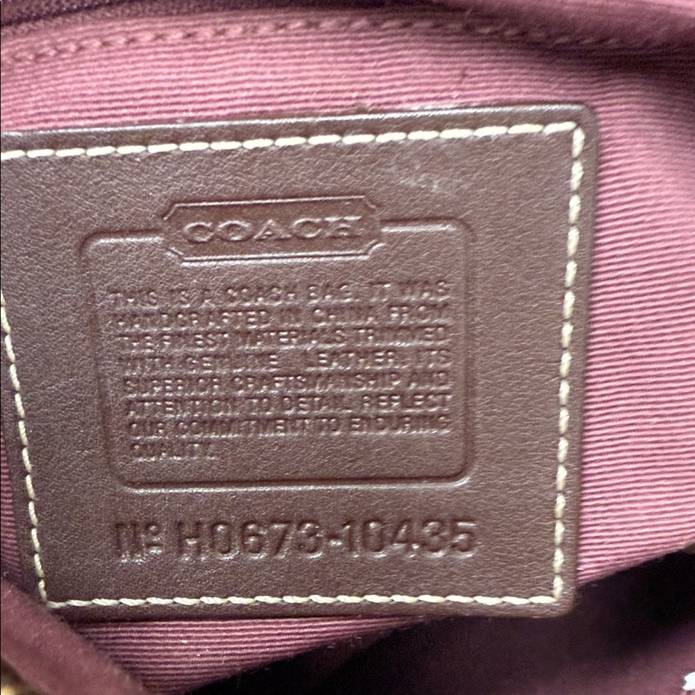 Coach Bleeker Patchwork Leather Crossbody Bag - Picture 11 of 12